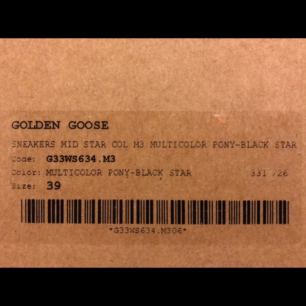 GOLDEN GOOSE SOLD OUT MID STAR 39 / 9 - Picture 5 of 7